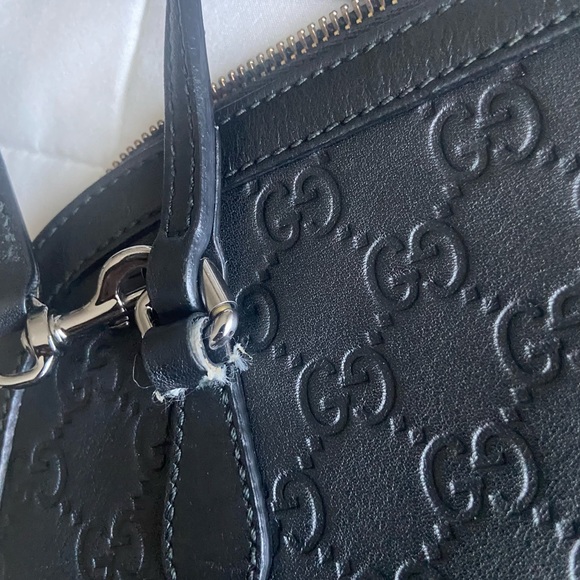 Authentic Gucci Mini Microguccissima Dome bag - Picture 9 of 11